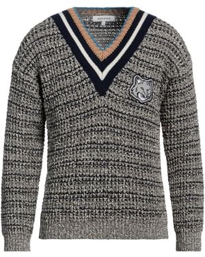 Maison Kitsuné Pullover - Grau