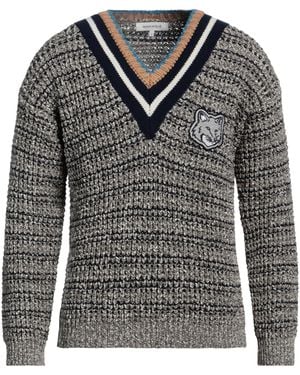 Maison Kitsuné Pullover - Grau