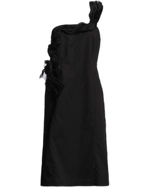 L'Autre Chose Midi Dress - Black