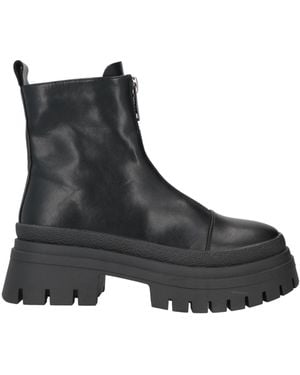 Sexy Woman Ankle Boots - Black