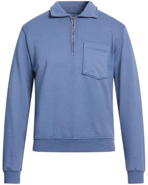 Fortela Slate Sweatshirt Cotton - Blue