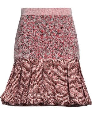 Rabanne Mini Skirt - Red