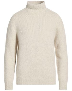Oliver Lattughi Turtleneck Alpaca Wool, Polyamide - White