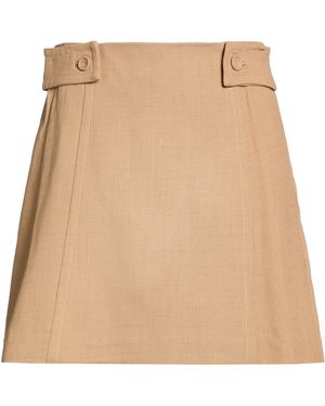 MVP WARDROBE Mini Skirt - Natural
