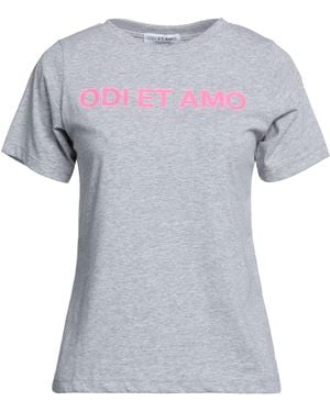 Odi Et Amo T-shirt - Gray