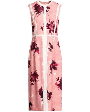 Erdem Midi Dress Viscose - Pink