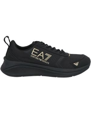 EA7 Trainers Polyimide, Thermoplastic Polyurethane, Polyurethane, Elastane - Black