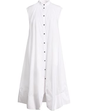 MEIMEIJ Midi Dress Cotton - White