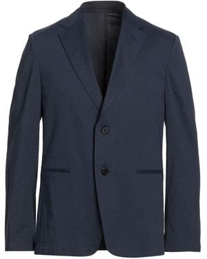 Theory Blazer Linen, Viscose, Elastane - Blue