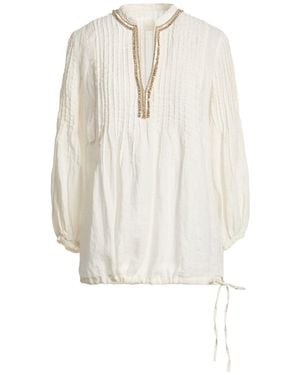 120% Lino Ivory Top Linen - White