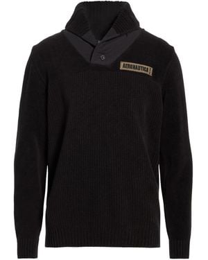 Aeronautica Militare Jumper Cotton - Black