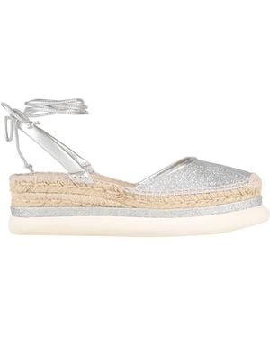Paloma Barceló Harriet Espadrilles Leather, Textile Fibres - White