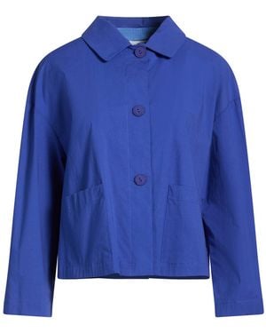 Niu Jacket Cotton, Elastane - Blue