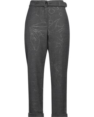 Akris Trousers Polyester, Virgin Wool, Polyurethane, Elastane - Grey