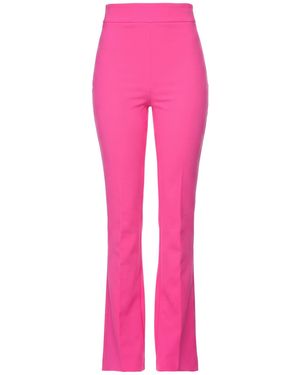 La Petite Robe Di Chiara Boni Fuchsia Trousers Polyamide, Elastane - Pink