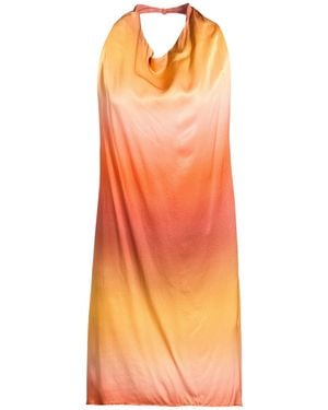 Sisters Mini Dresses - Orange