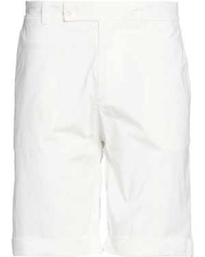 Alpha Studio Shorts & Bermuda Shorts Cotton, Elastane - White