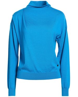 Xandres Turtleneck Merino Wool - Blue