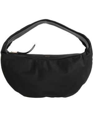 KHAITE Shoulder Bag Textile Fibers, Leather - Black