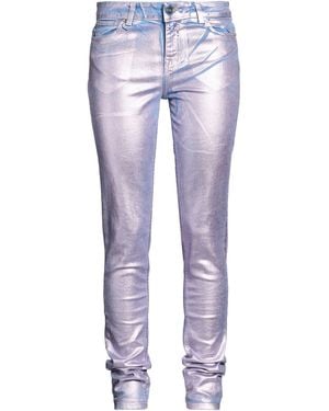 Dixie Lilac Jeans Cotton, Elastane - Blue