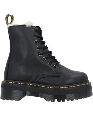 Dr. Martens Botines De Caña Alta - Negro
