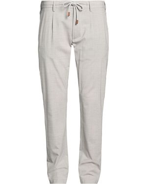 Eleventy Platinum Trousers Wool, Elastane - Grey