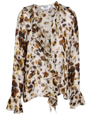 MSGM Camicia - Grigio