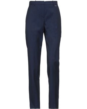 BOSS Trousers Wool, Elastane - Blue