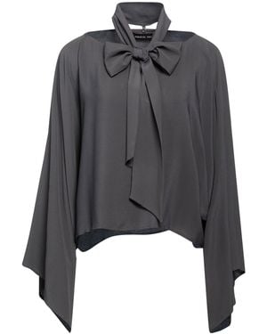 FEDERICA TOSI Top Acetate, Silk - Grey