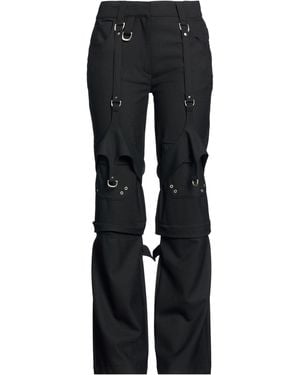 Off-White c/o Virgil Abloh Trousers Polyester, Virgin Wool, Elastane - Black