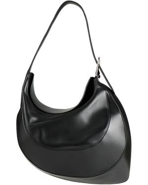 Mugler Shoulder Bag Leather - Black