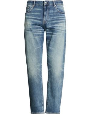 ARMANI EXCHANGE Jeans Cotton, Elastane - Blue