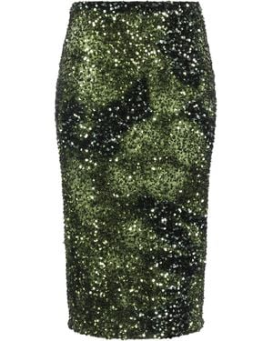 Marella Midi Skirt Polyester - Green