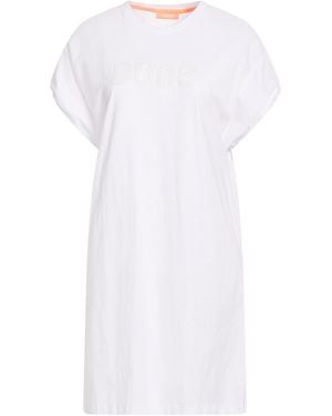 Suns Boards Mini Dresses - White