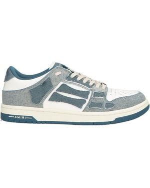 Amiri Sneakers Leather, Textile Fibers - White