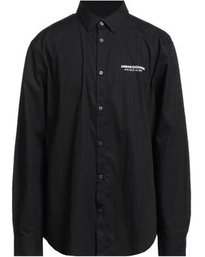 ARMANI EXCHANGE Shirts - Black