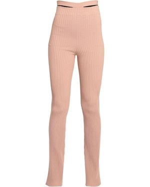 ANDREADAMO Light Pants Viscose, Polyester, Polyamide, Elastane - Natural