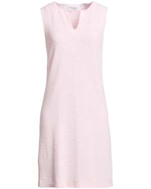 Amina Rubinacci Mini Dress Organic Cotton, Viscose, Polyamide - Pink