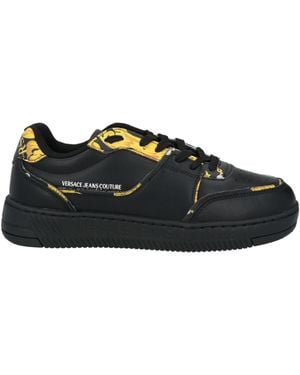 Versace Jeans Couture Charcoal Trainers Leather - Black