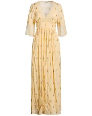 Antik Batik Maxi Dress - Metallic
