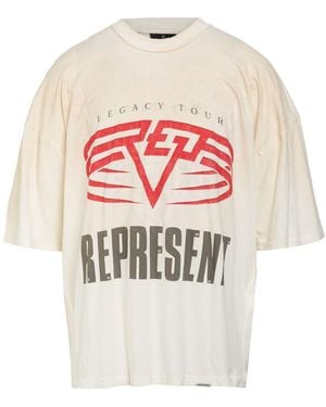 Represent T-Shirt Organic Cotton, Hemp - White