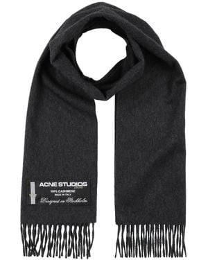 Acne Studios Scarf Cashmere - Black