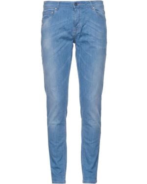 Daniele Alessandrini Jeans Cotton, Elastane - Blue