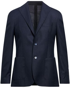 Brando Midnight Blazer Virgin Wool - Blue