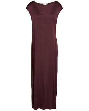 Motel Maxi Dress Viscose, Elastane - Purple