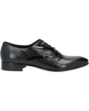 F.LLI CESETTI Lace-Up Shoes Leather - Black