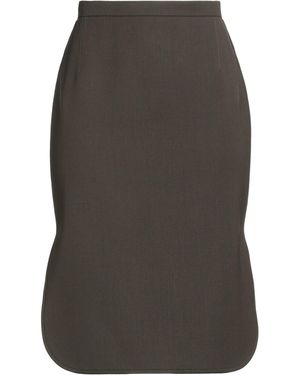 N°21 Midi Skirt Polyester, Wool, Elastane - Grey