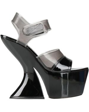 Casadei Sandals Leather, Pvc - White