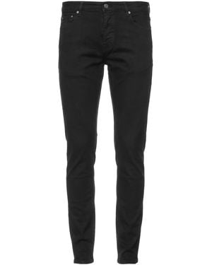 Moorer Midnight Pants Cotton, Elastane - Black