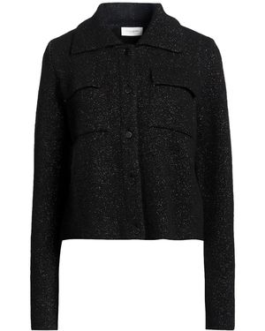 Paolo Pecora Jacket Acrylic, Polyamide, Virgin Wool, Metallic Fibre, Elastane - Black